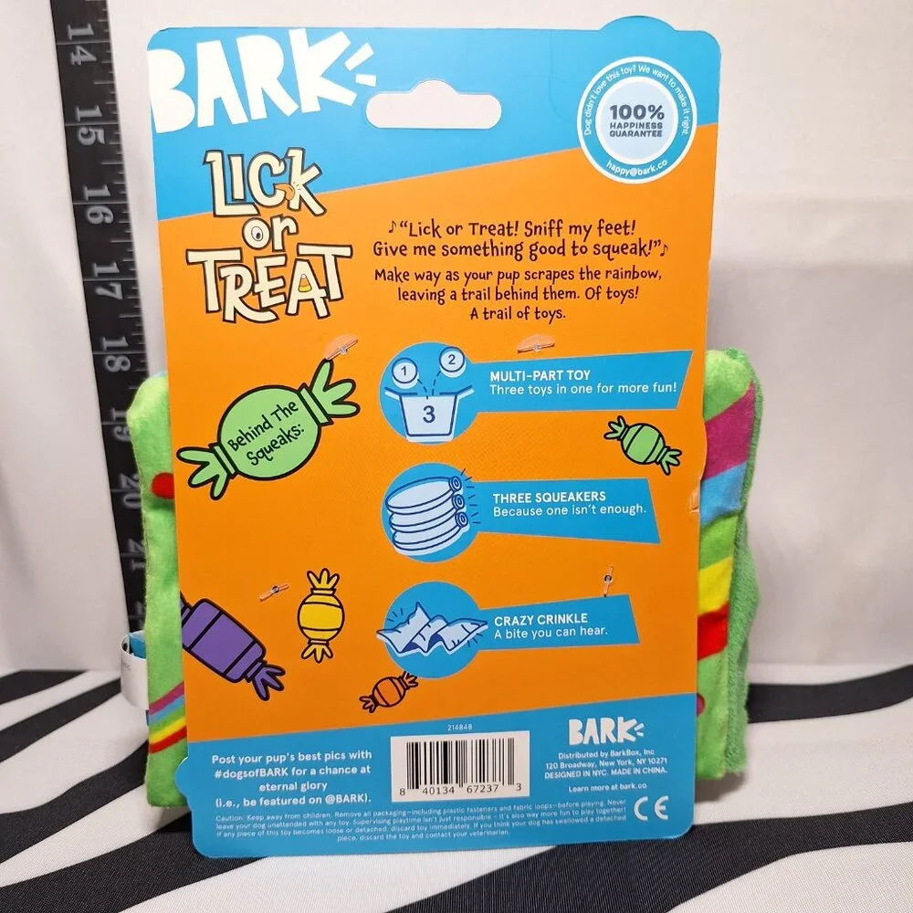 NWT Bark Scooties Dog Toy All Dog Sizes
